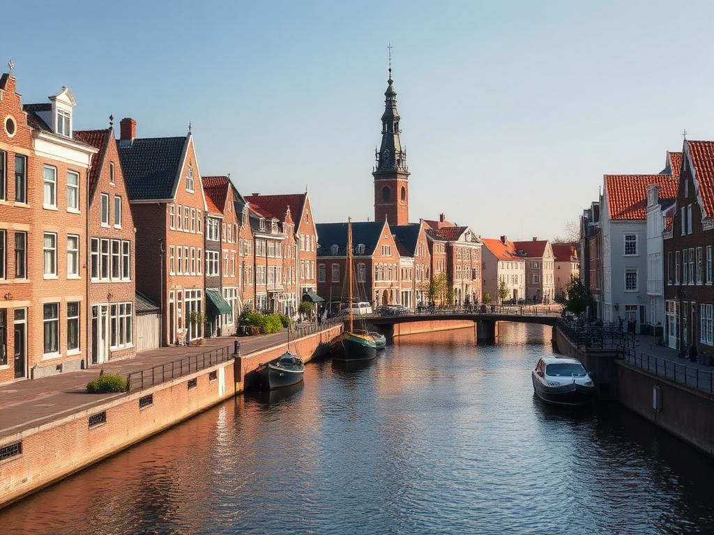 Stadsbeeld van Sneek